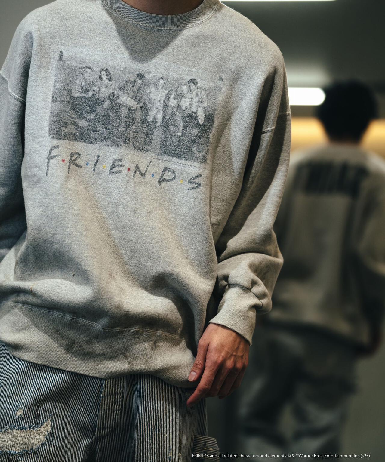 SAINT MICHAEL/セントマイケル/FRD_CREW N SWEAT/FRIENDS/GRY | ROYAL