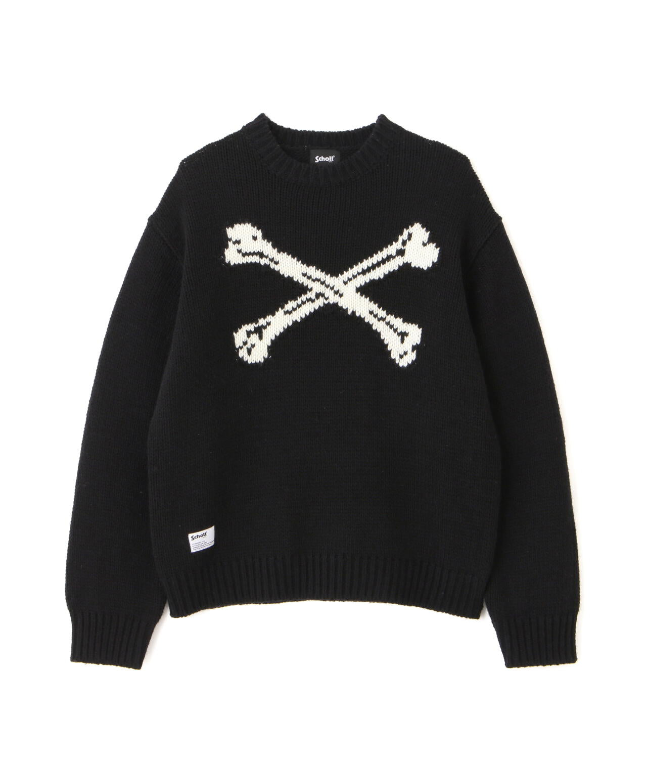 CROSS BONE KNIT/クロスボーン ニット | Schott（ショット） ｜【公式