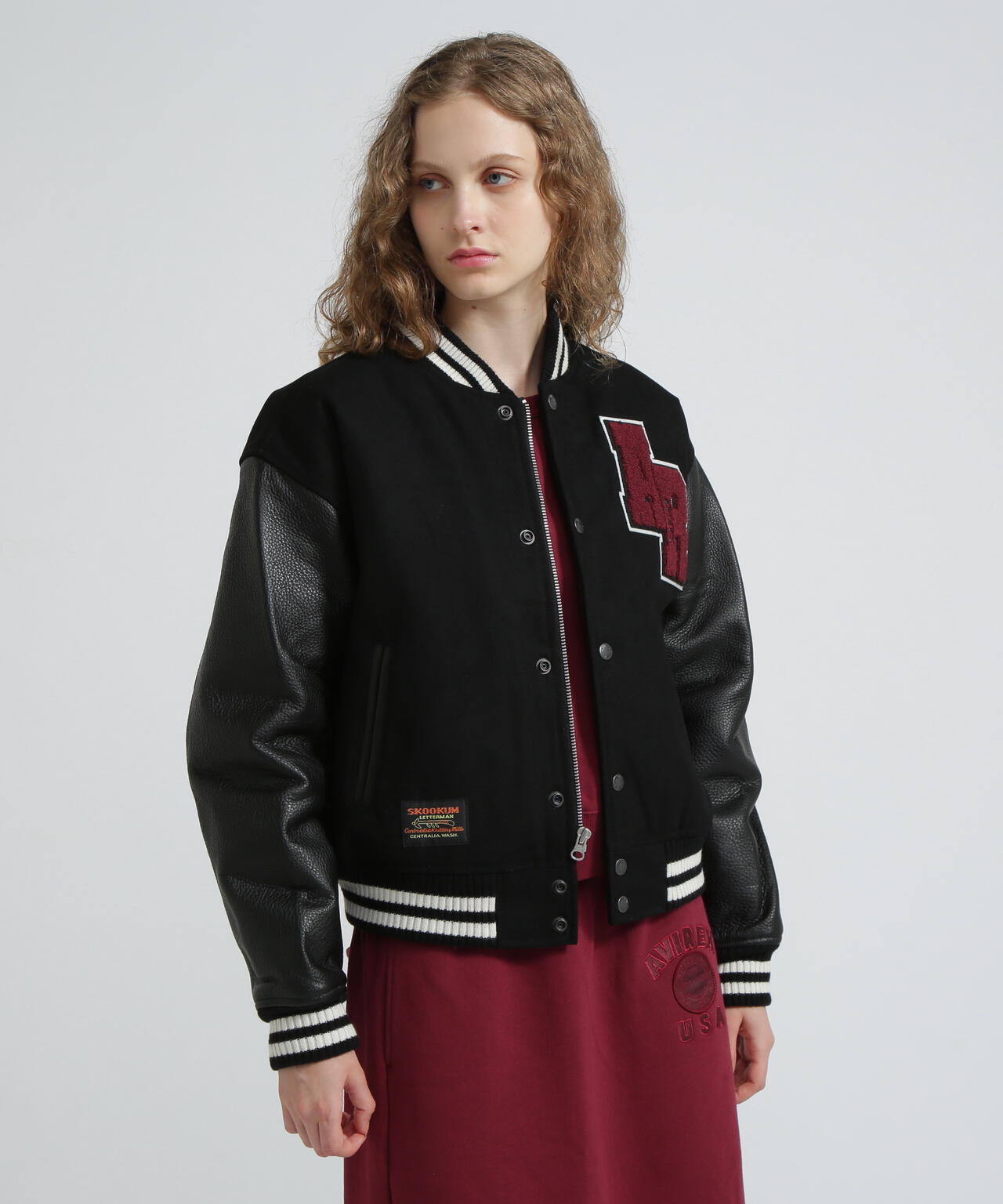 WEB&DEPOT限定》SKOOKUM VARSITY JACKET/スクーカム ヴァーシティ