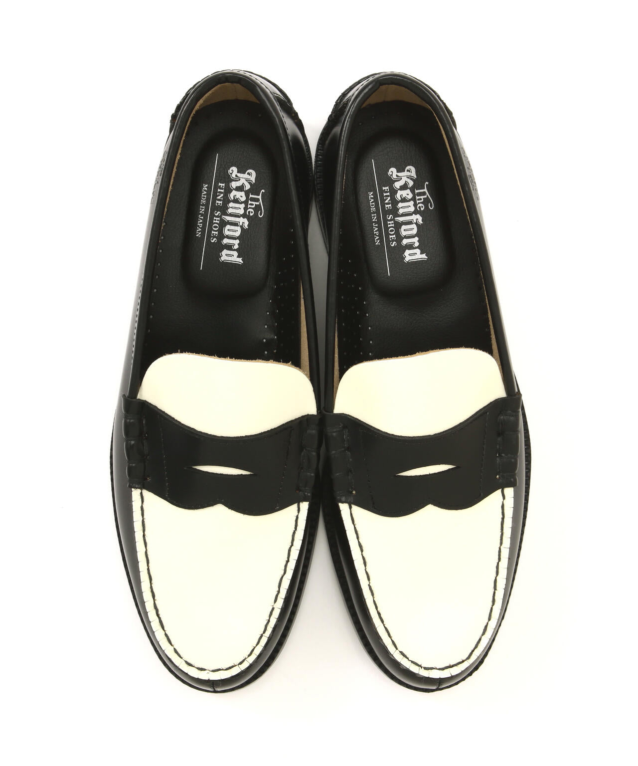 The Kenford Fineshoes/COMBI LOAFERS/BLACK WHITE | MANASTASH（マナ