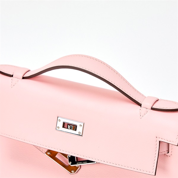 HERMES ポシェット ケリー 2021年 Z ハンドバッグ ローズサクラ