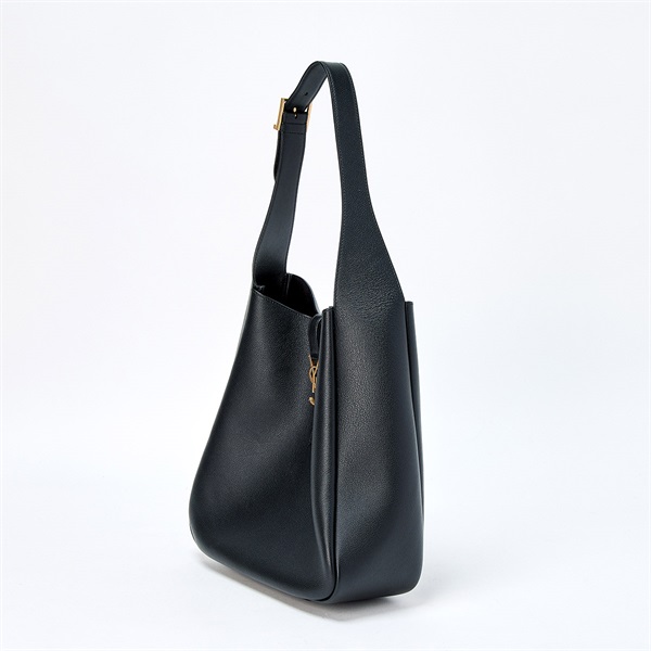 SAINT LAURENT ル・サンカセット ラージ ショルダーバッグ ブラック