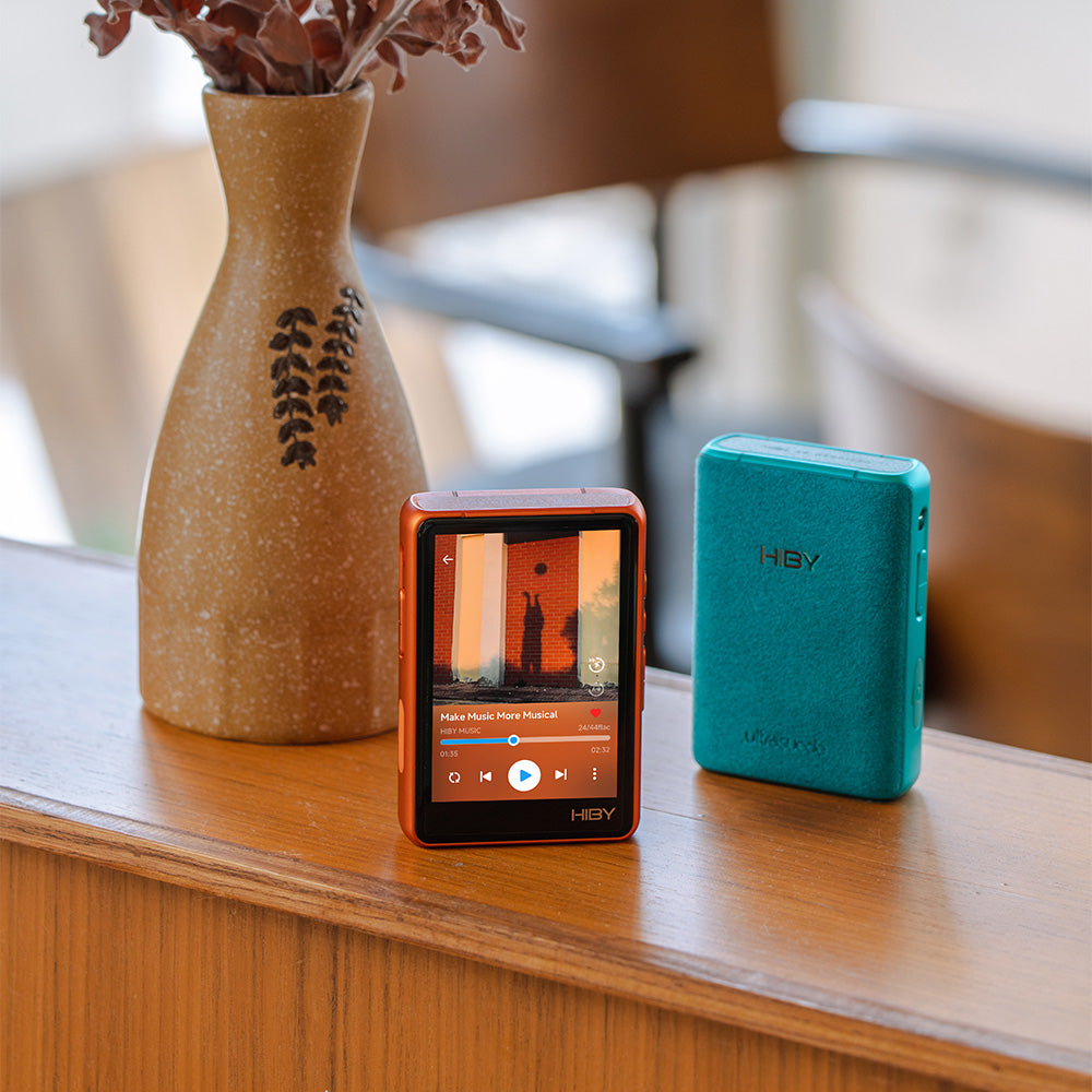 HiBy】R3 Pro II｜Ultrasuede®採用 小型高性能デジタルオーディオ