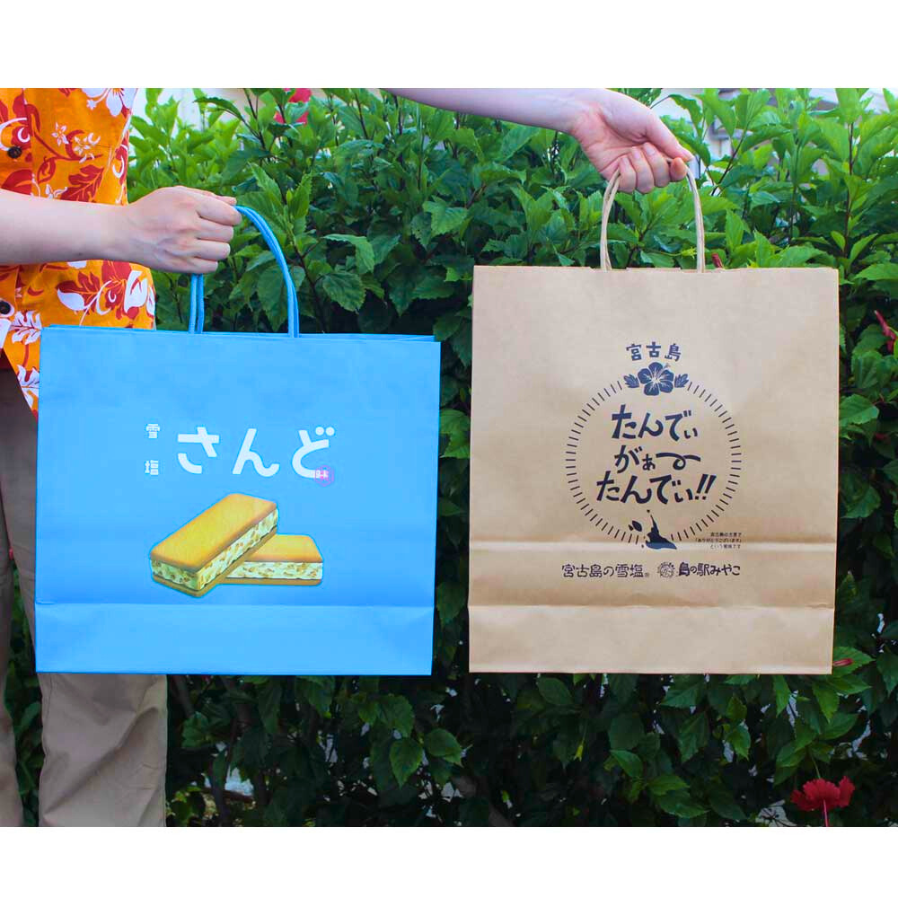 手提げ袋 共通用 – 宮古島の雪塩・島の駅みやこ