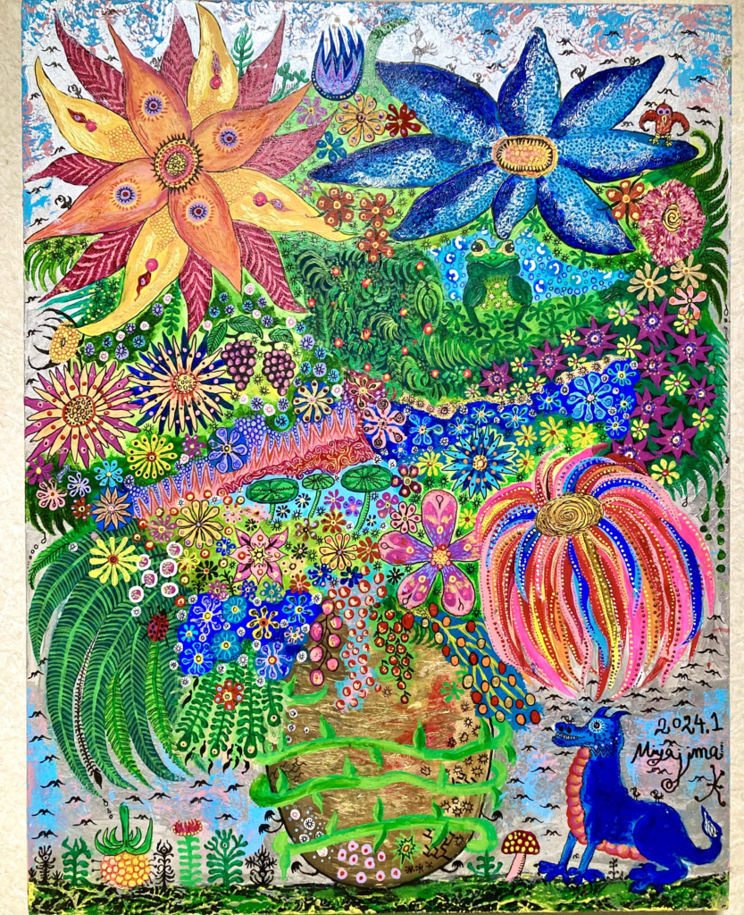 アクリル絵の具の使い方】鮮やかではっきりした細かい絵を描く方法