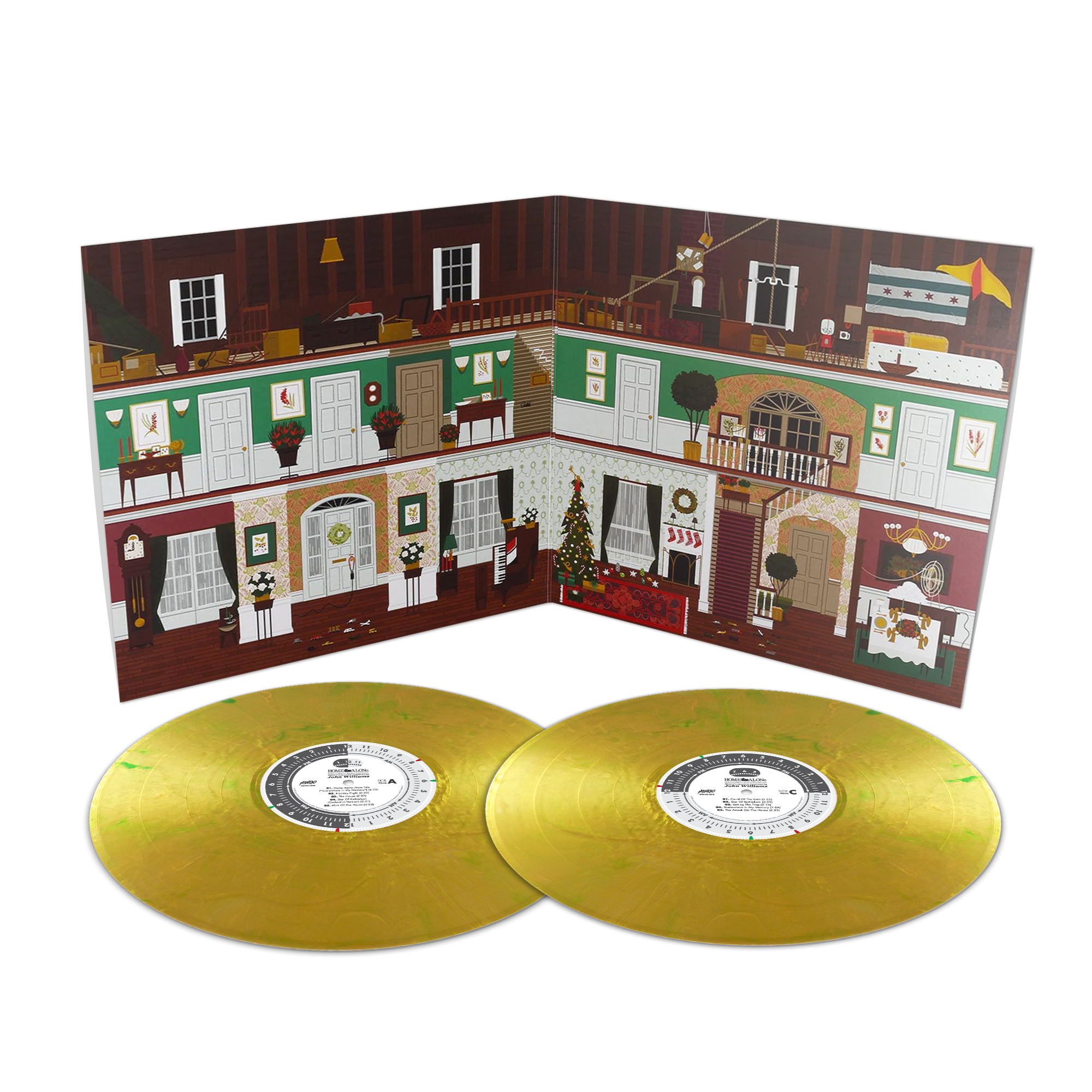 Home Alone Original Motion Picture Soundtrack 2XLP – Mondo