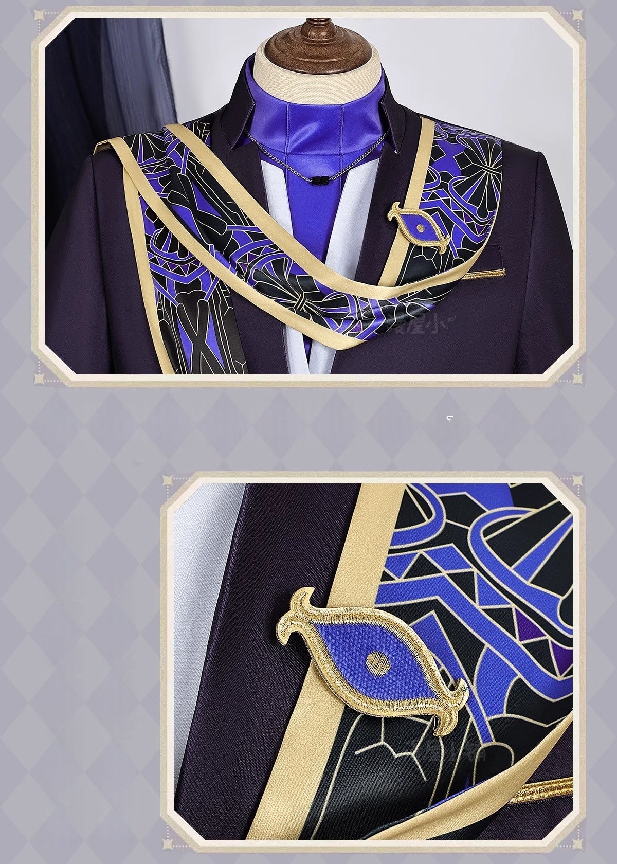 Monenjoy 原神 璀夜華宴シリーズ セノ 礼服 スーツ コスプレ衣装