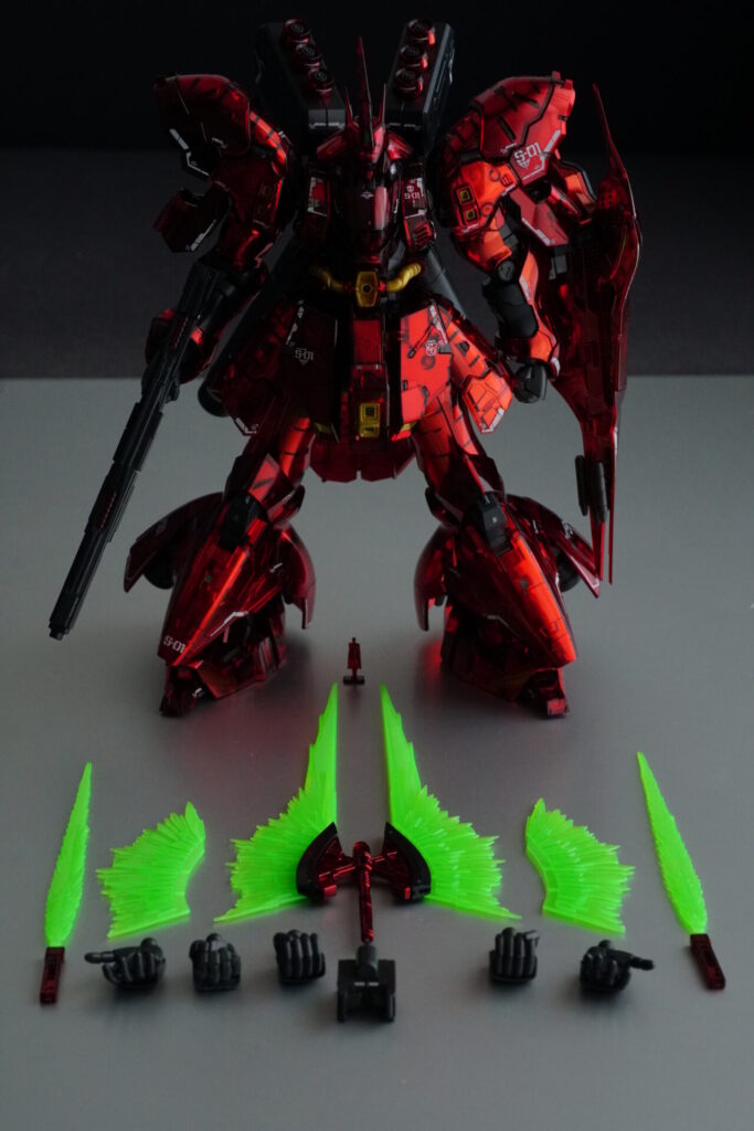 RG 1/144 ガンダムベース限定 サザビー [メカニカルコアメッキ] を