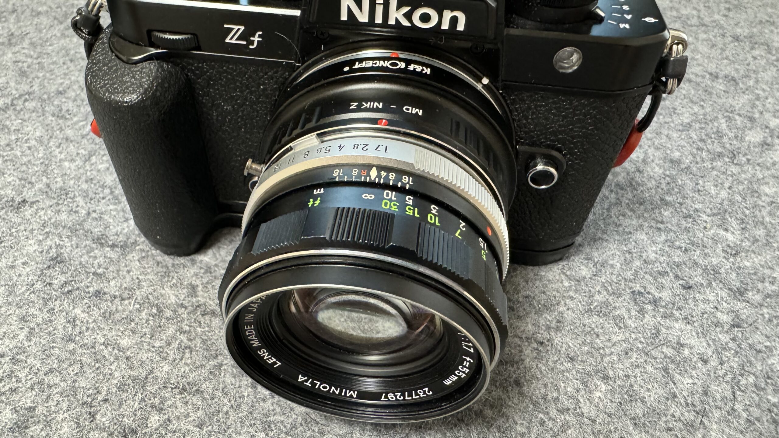 オールドレンズ】レビュー：ミノルタ MC ROKKOR-PF 55mm F1.7 1960年代