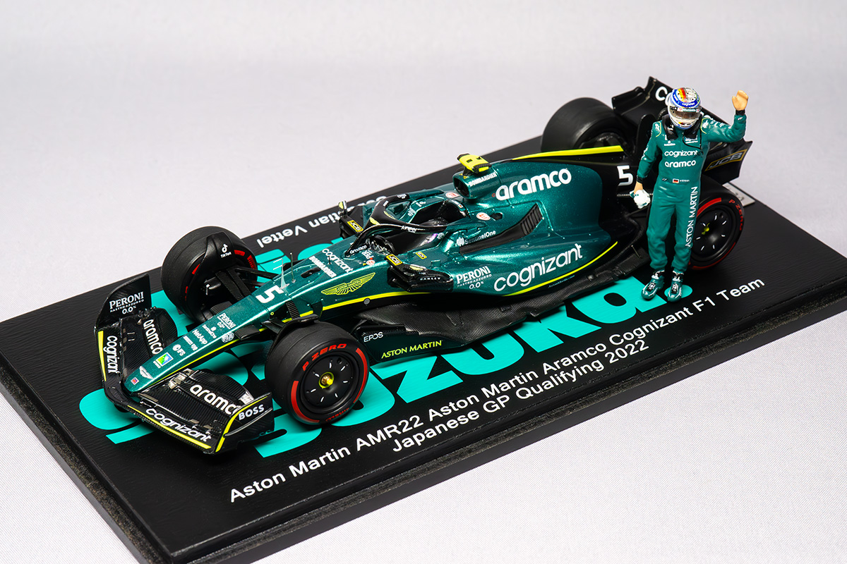 ポストホビー別注 Spark Aston Martin AMR22 S. Vettel Japanese GP