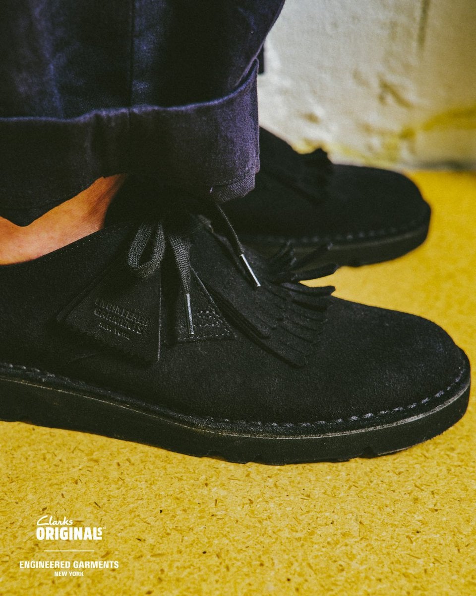 クラークス×ガーメンツの秀逸コラボ】名作のローカットモデル