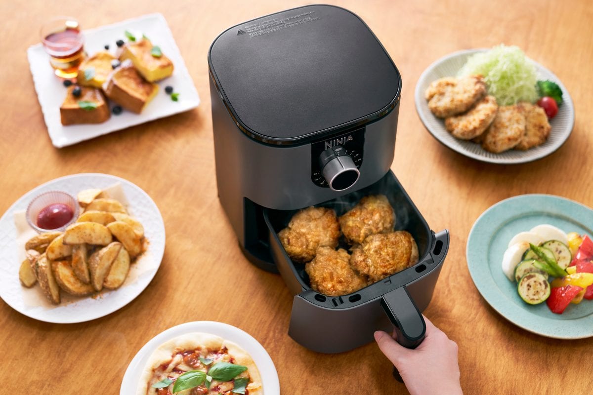 万能すぎる卓上調理器】日本初上陸！ニンジャのエアフライヤーは「超