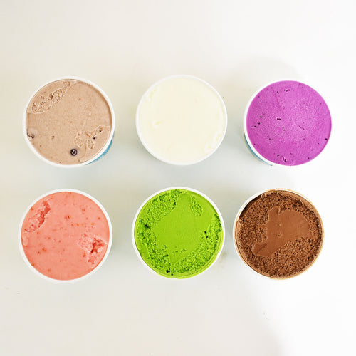 北海道上富良野】ジャージーミルク100% ジェラート［6種入］のお