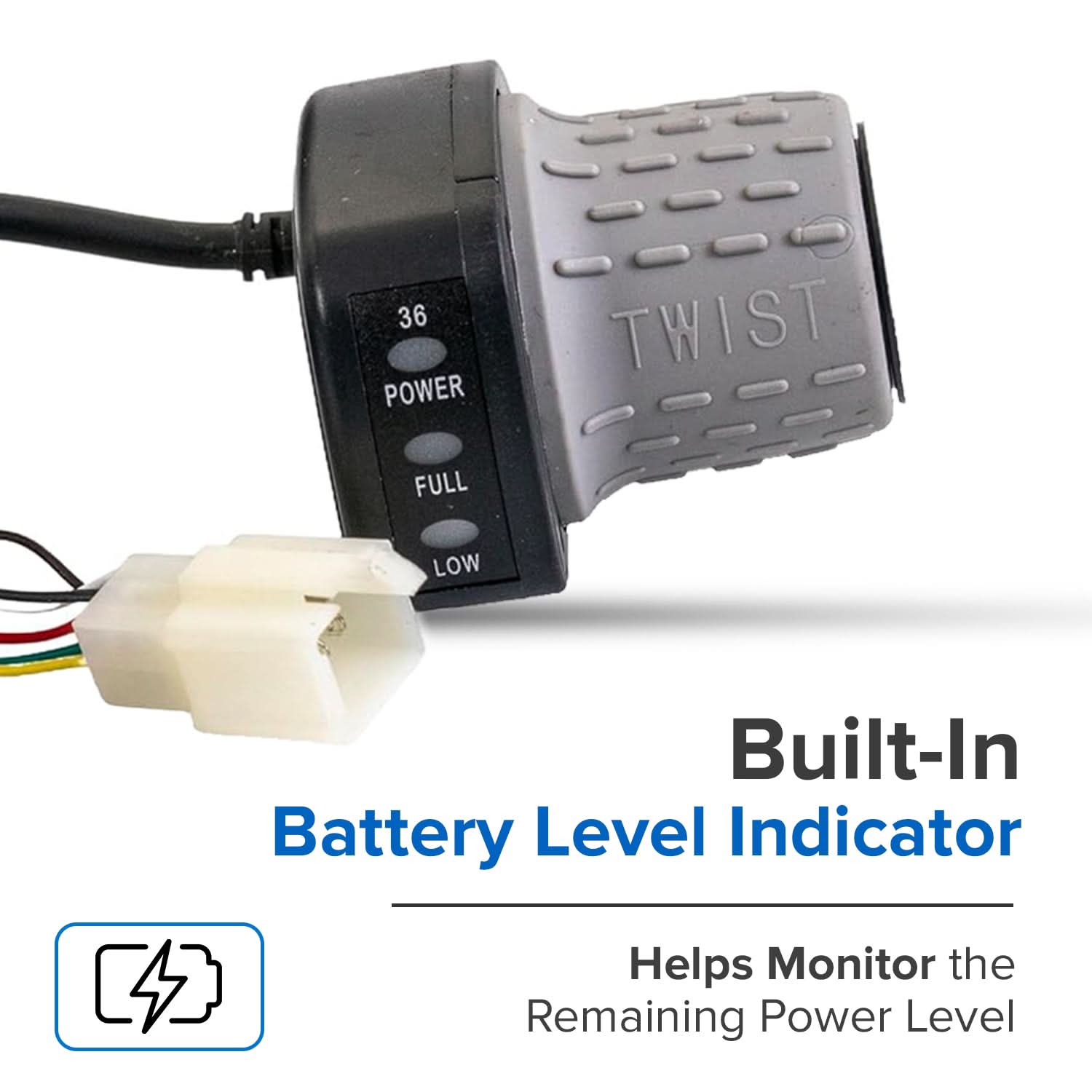 Variable Speed 6-Wire Twist Grip Throttle for the Razor SX500 Dirt