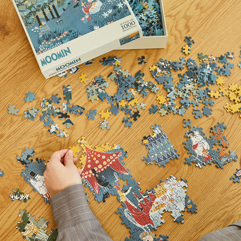 Moomin 1000 Pieces Art Puzzle Sunset Party | Moomin Shop US - The