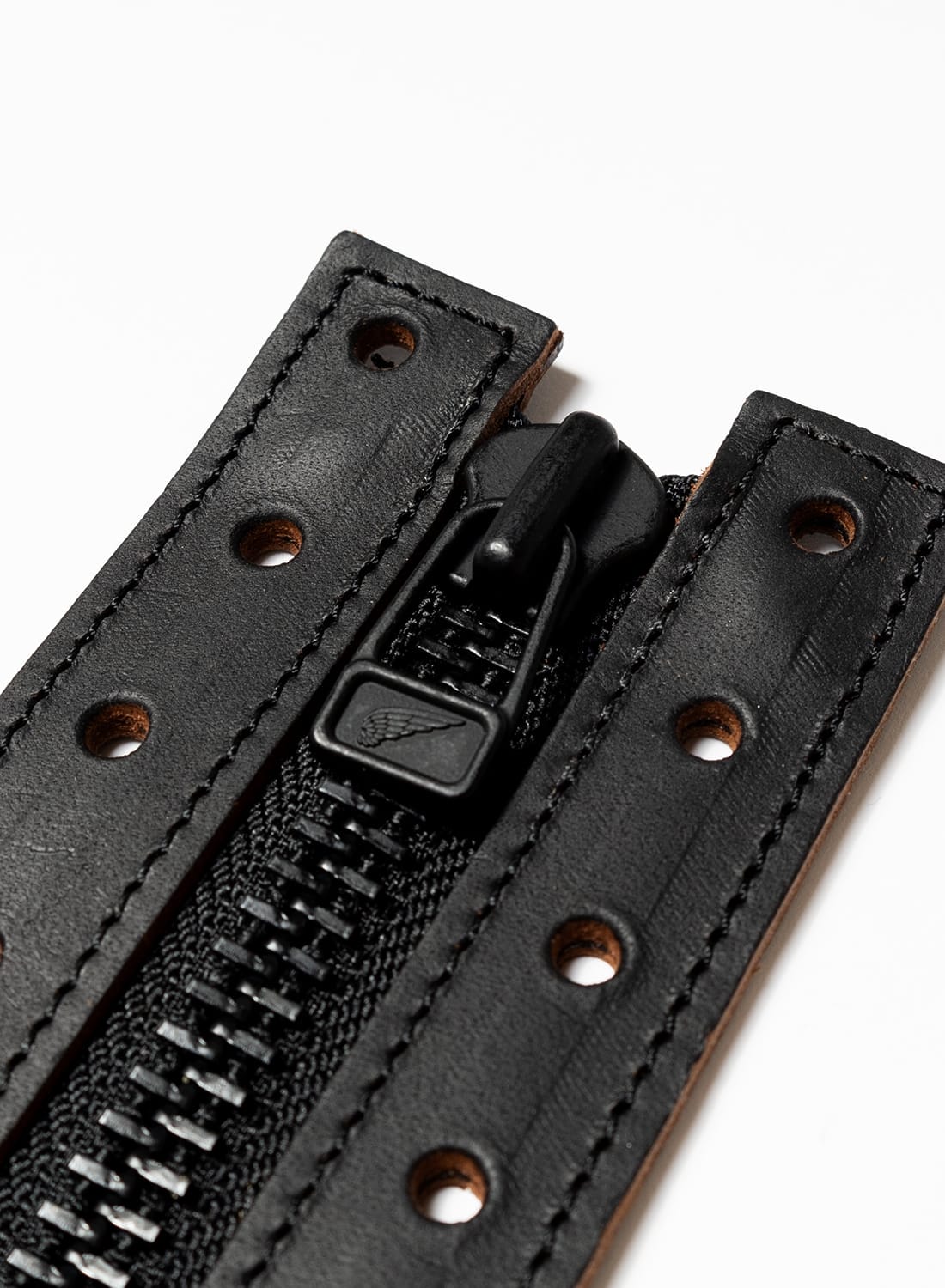 BOOTS LEATHER ZIPPER UNIT|ジッパーユニット 6インチ用 ブラック