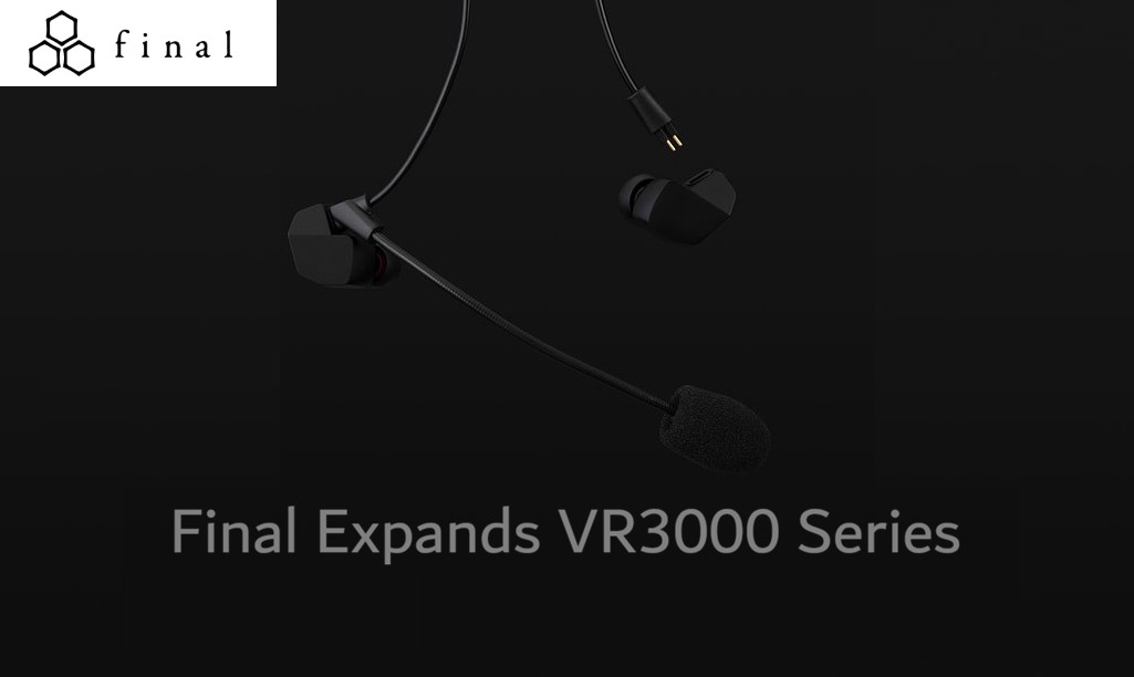 Final Expands VR3000 Series with New Recable and Condenser Mic