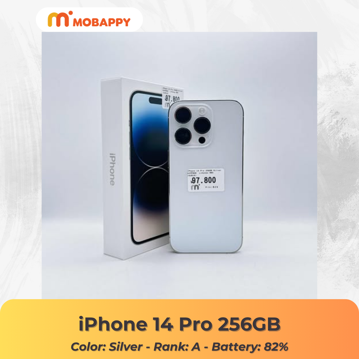iPhone 14 Pro 256GB Silver SIM FREE