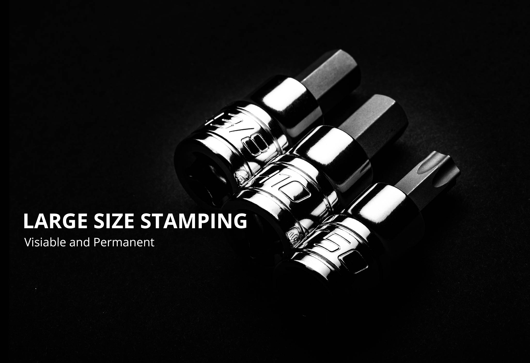 Capri Tools 10-Piece Set Drive Set Triple Square Bit Driver Socket