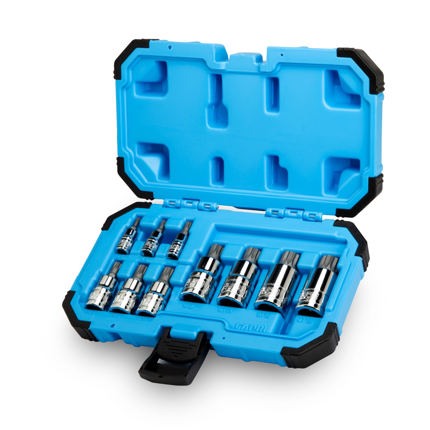 Capri Tools 10-Piece Set Drive Set Triple Square Bit Driver Socket