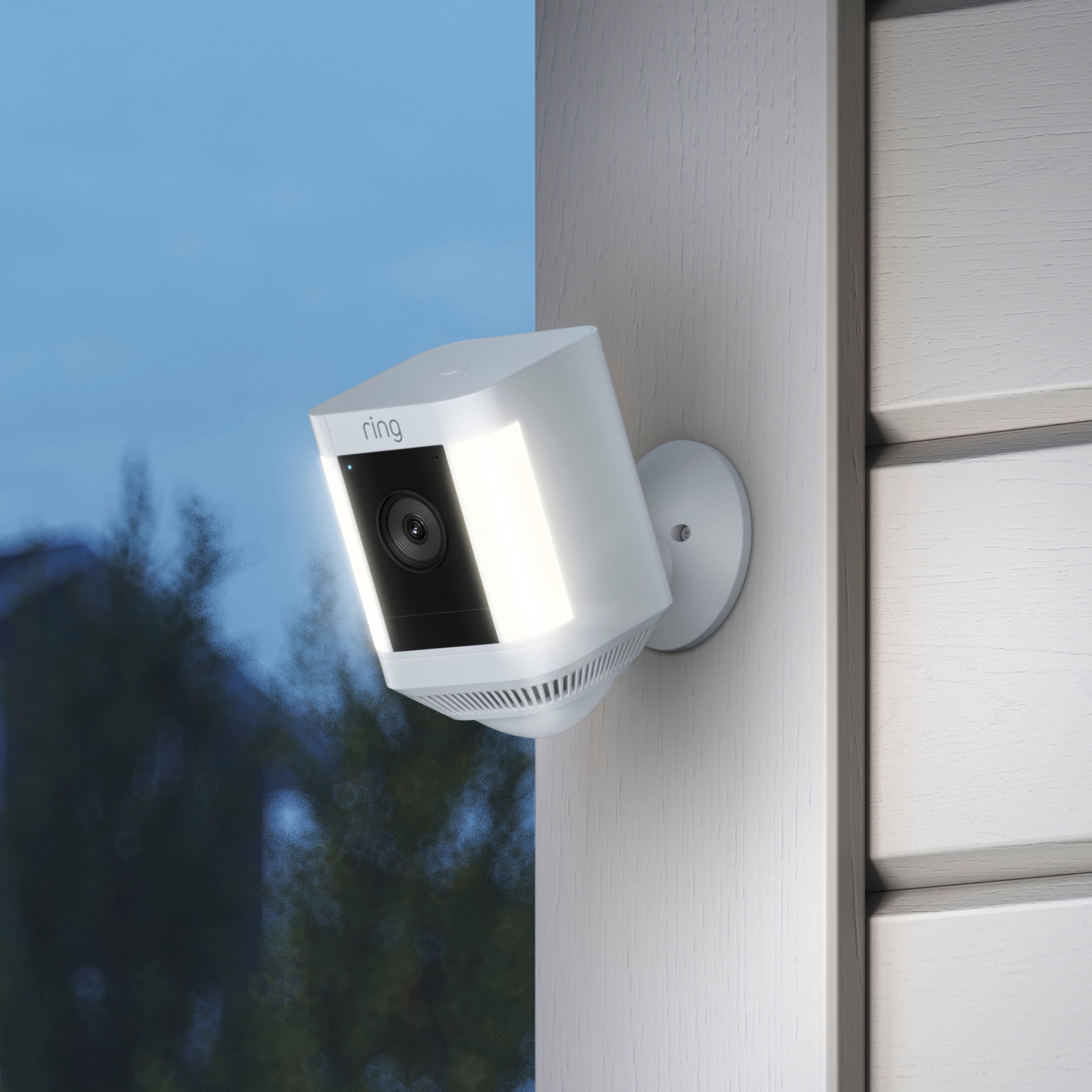 Ring Spotlight Cam Plus Battery - Smart Security Video Camera with