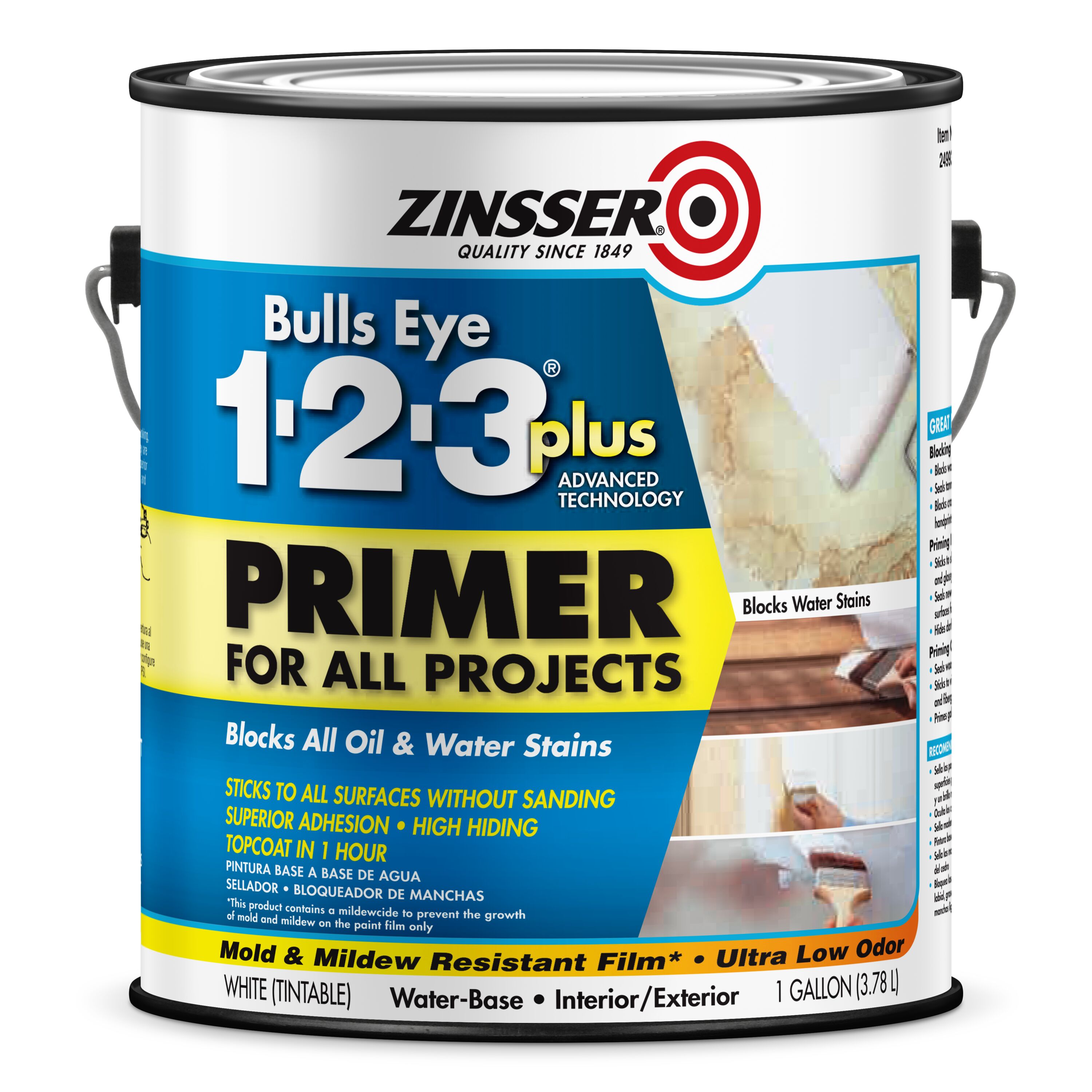 Zinsser Bulls Eye Interior/Exterior Multi-purpose Water-based Wall