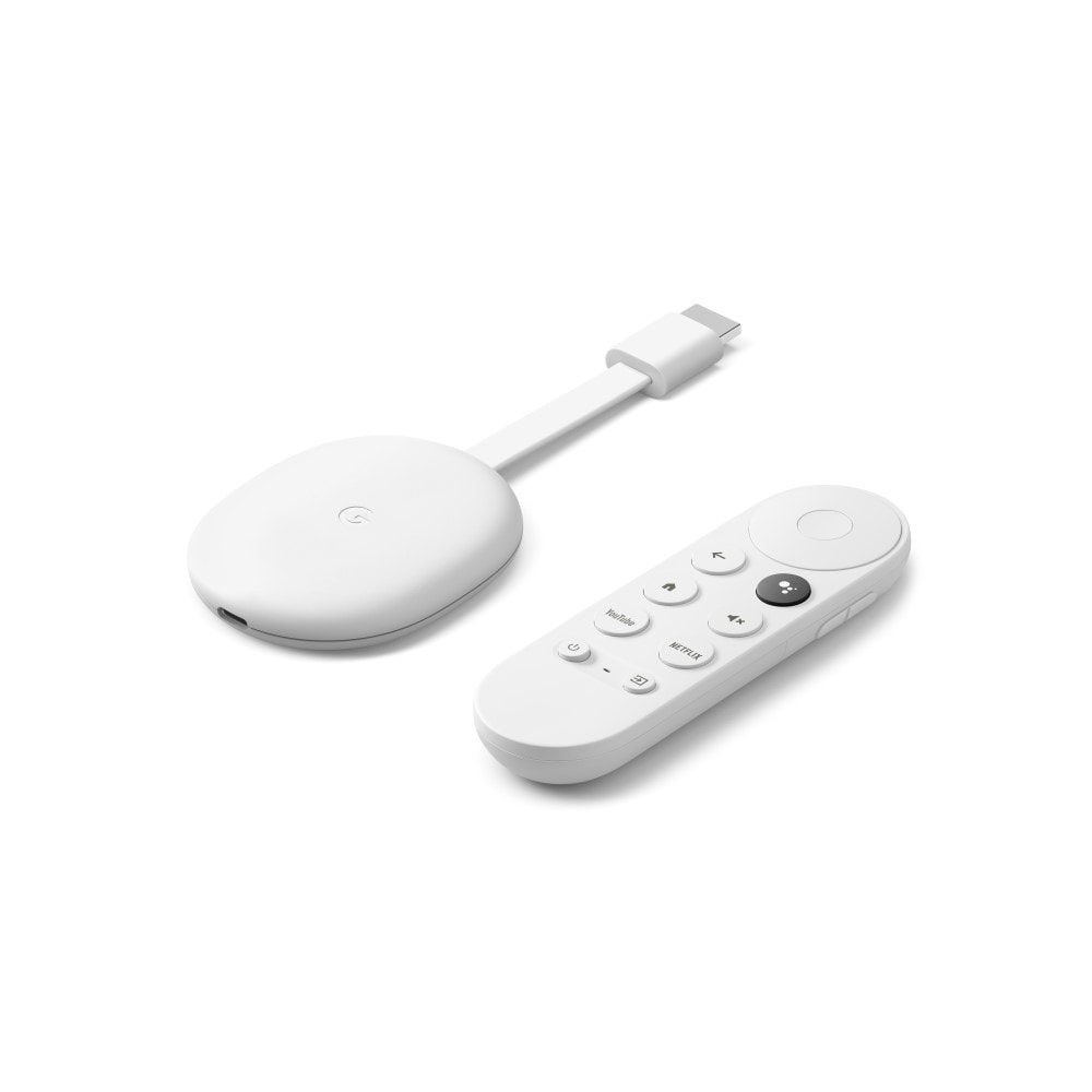 Google Chromecast with Google TV 4K HDR Streaming Media Player