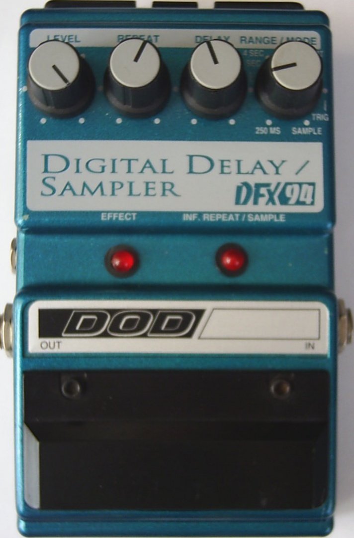DOD DFX-94 Digital Delay / Sampler - Pedal on ModularGrid