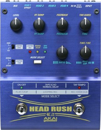 Akai Headrush E2 - Pedal on ModularGrid