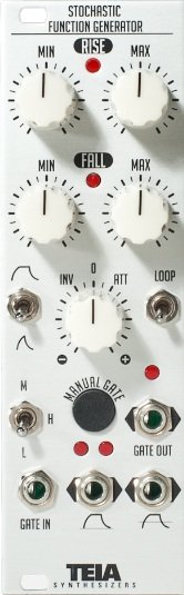 Teia Stochastic Function Generator - Eurorack Module on ModularGrid