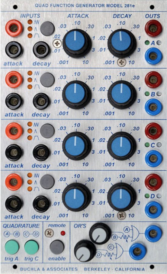 Buchla Model 281e - Buchla Module on ModularGrid