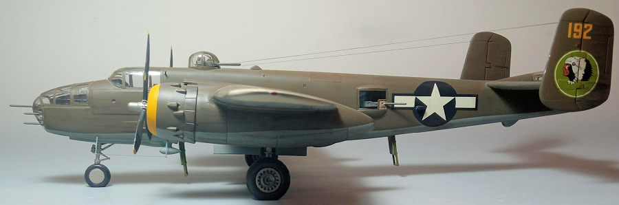 Monogram 1/48 B-25J Mitchell, by Spiros Pendedekas