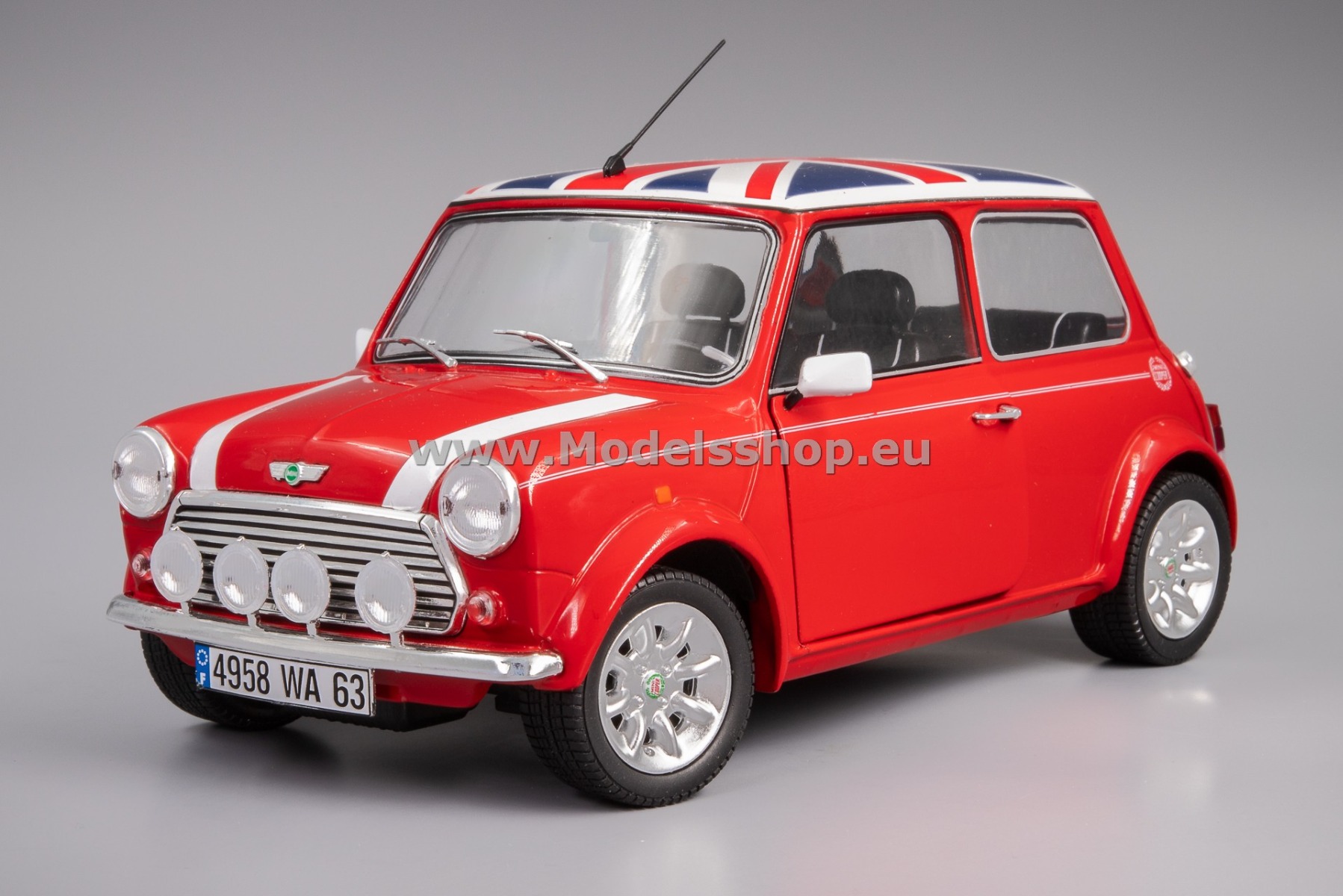 Solido S1800604 Mini Cooper 1.3i Sport Pack, 1997 /red - Union