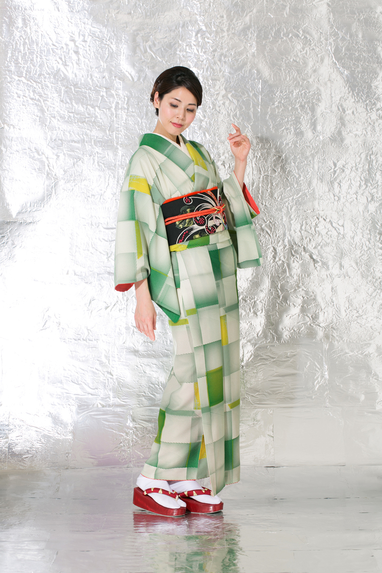 ジオメトリックシリーズ | モダンアンテナ 着物のデザインと販売