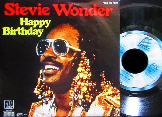 スティーヴィー・ワンダー/ドイツ原盤☆STEVIE WONDER-『HAPPY