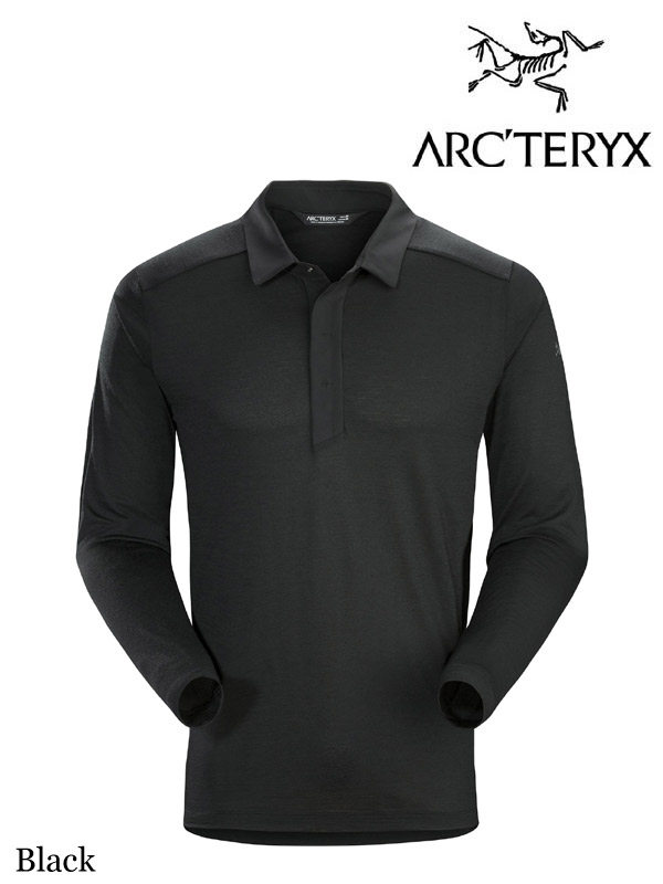 A2B Polo Shirt LS #Black｜ARC'TERYX 入荷しました。 – moderate