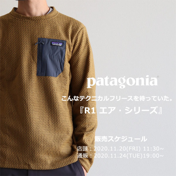 こんなテクニカルフリースを待っていた！patagoniaの2020年から発売