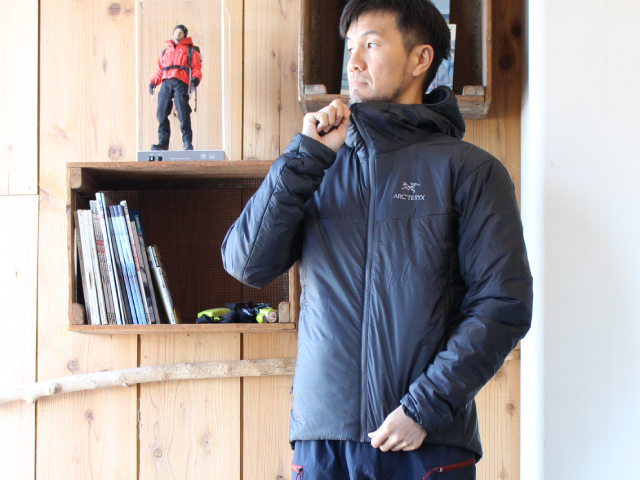 テント泊シーズン必須インサレーション ARC'TERYX Nuclei FL Jacket