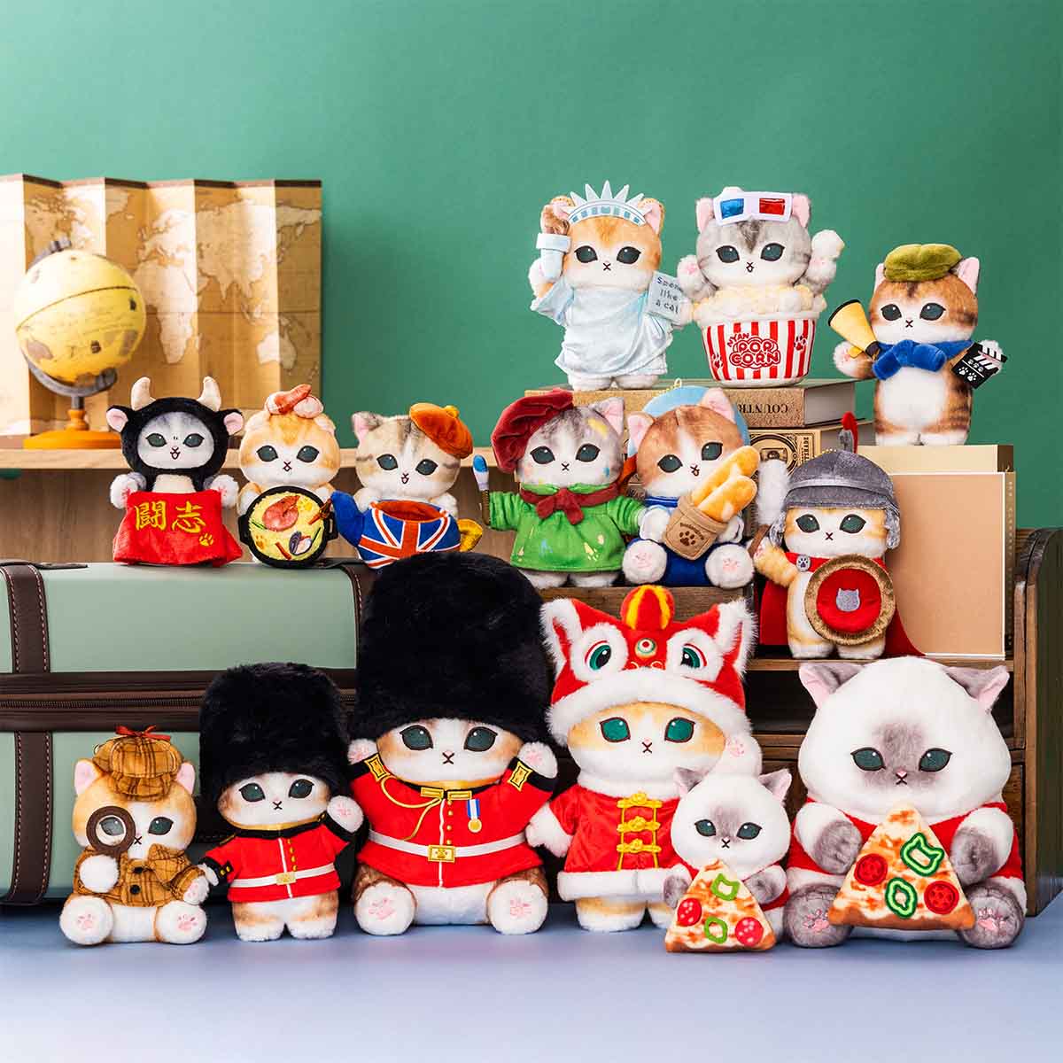 mofusand もふもふジャーニー デスクトップぬいぐるみ(ティーポット