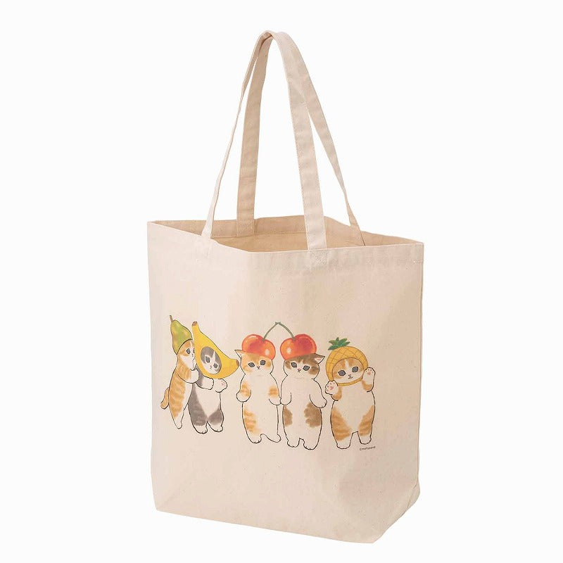 mofusand 大きめトートバッグ(フルーツにゃんこ) | mofusandもふもふ