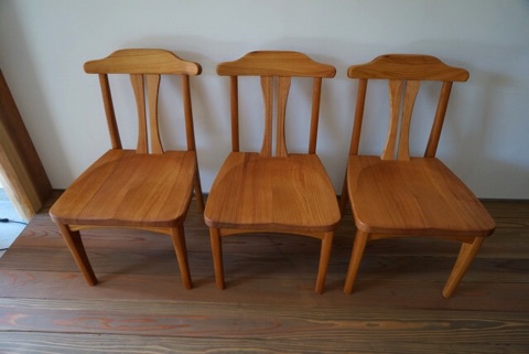 総けやき 輪切り 幸せなイス 一点物 手造り 総けやき輪切り幸せなイス