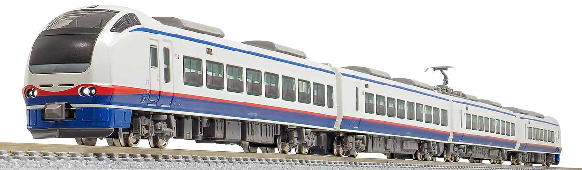 グリーンマックス】E653系1100番代 しらゆき（クーラーカバー交換後