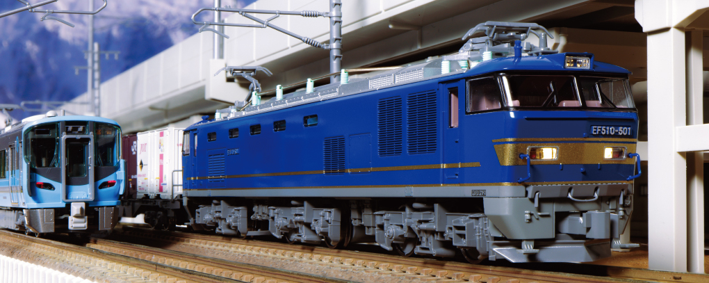 KATO】EF510形500番台（JR貨物色•青）2024年6月再生産 | モケイテツ