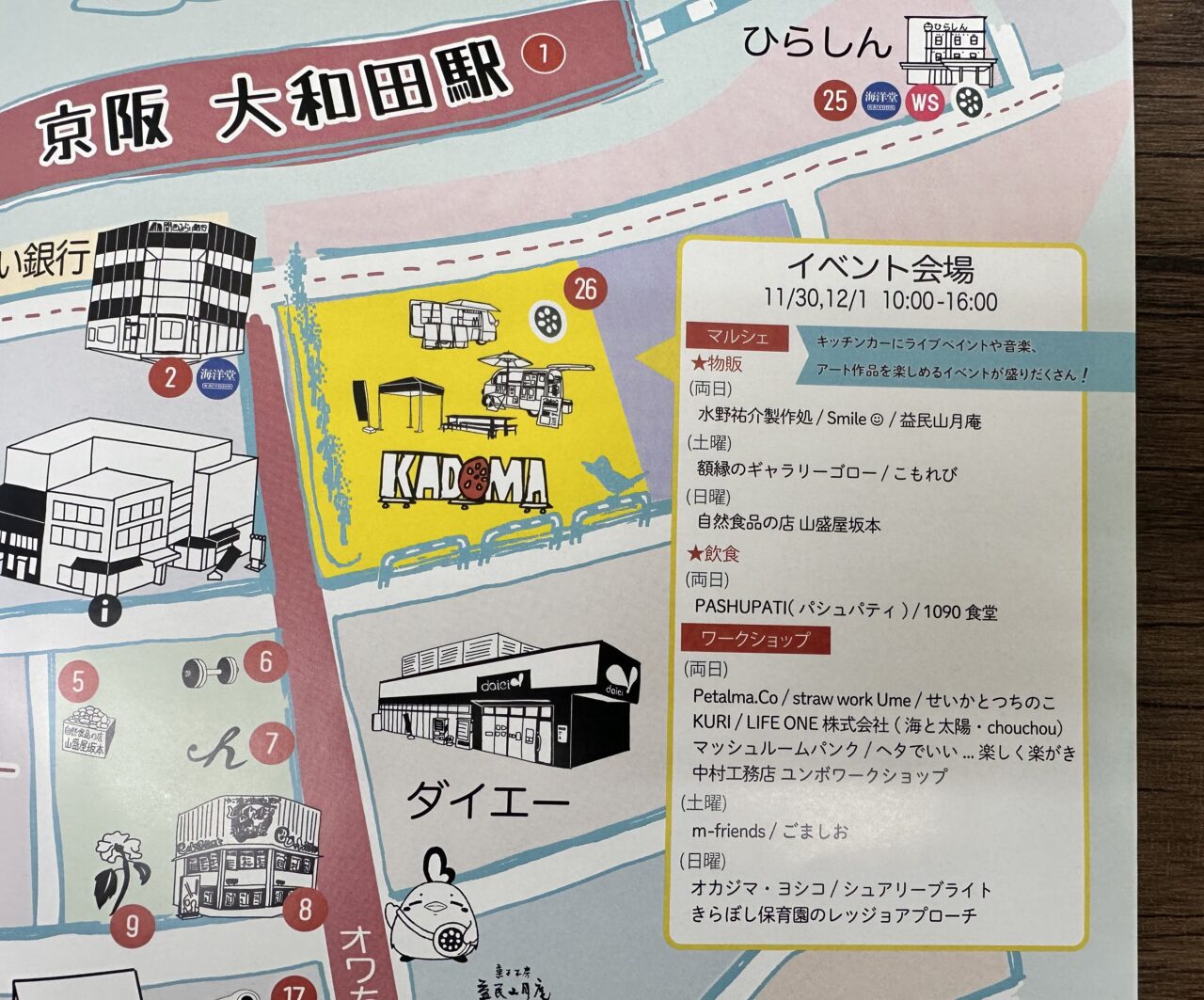 門真市】大和田駅周辺がアートで染まる。「KADOMA ART FES 」が今年