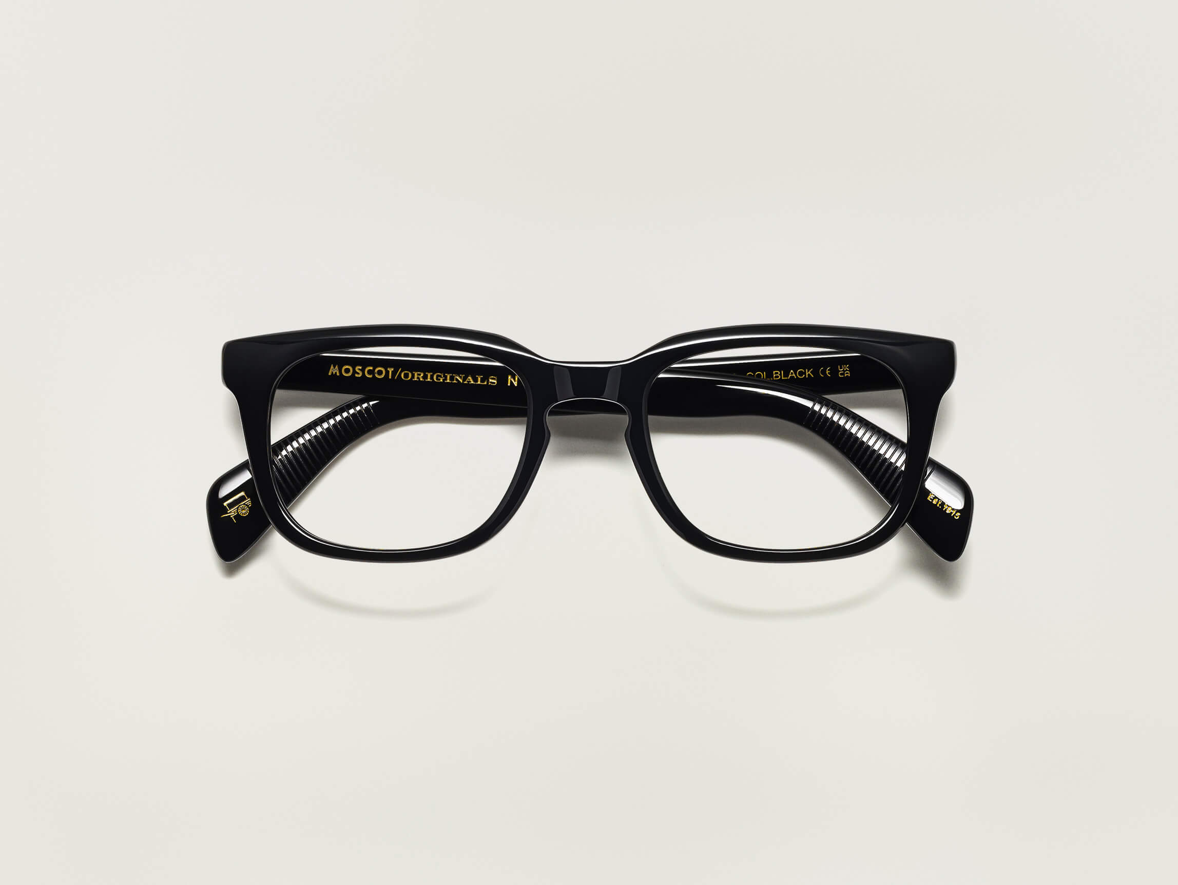 MOSCOT ブラックフレーム メガネ セット MOSCOT（モスコット
