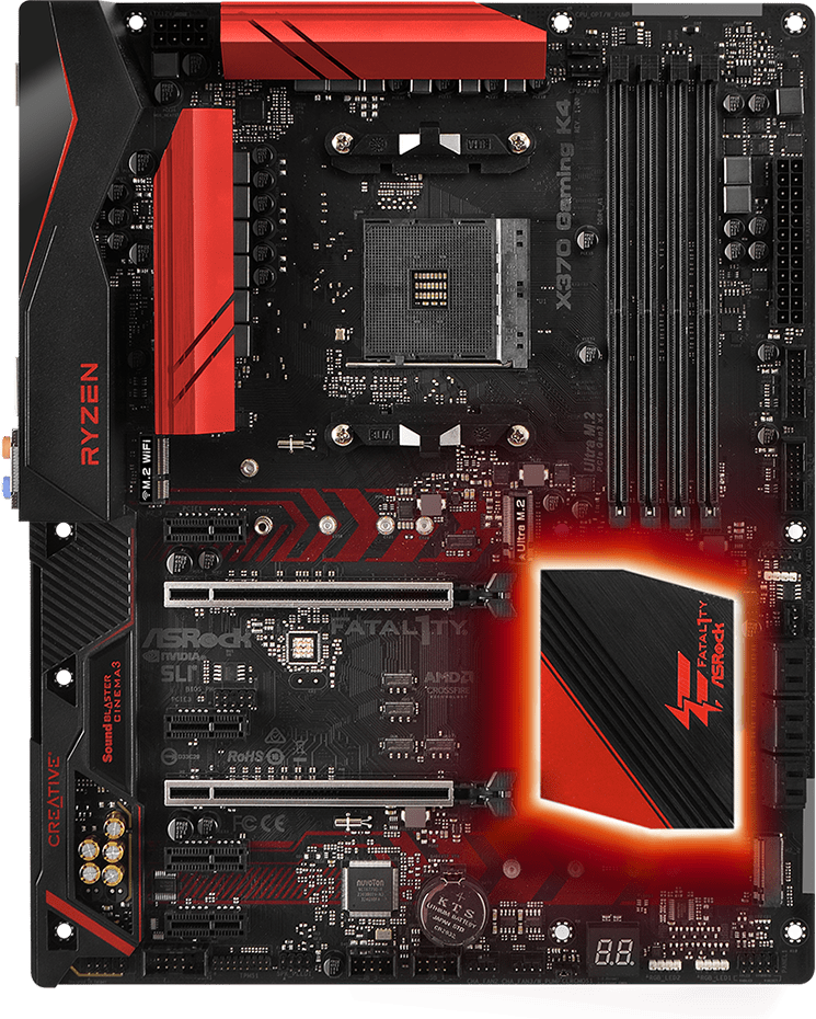 Asrock Fatal1ty X370 Gaming K4 - Motherboard Specifications On