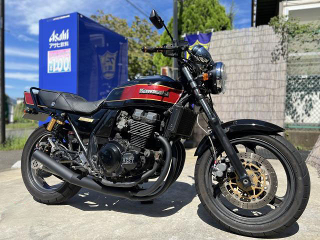 カワサキ ZRX400−II マーシャルBEET 手曲げショート管