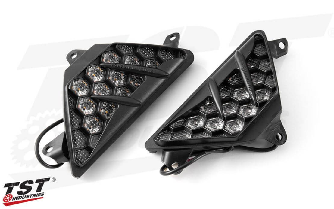 TST Industries Nexus LED Flushmount Turn Signals 24-25 Kawasaki ZX-6R
