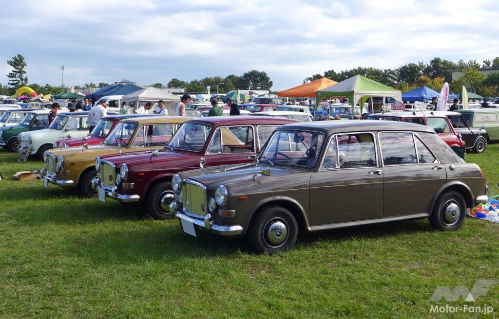 ロータスやオースチンにバンデンプラとMGも……英国クラシックカーが