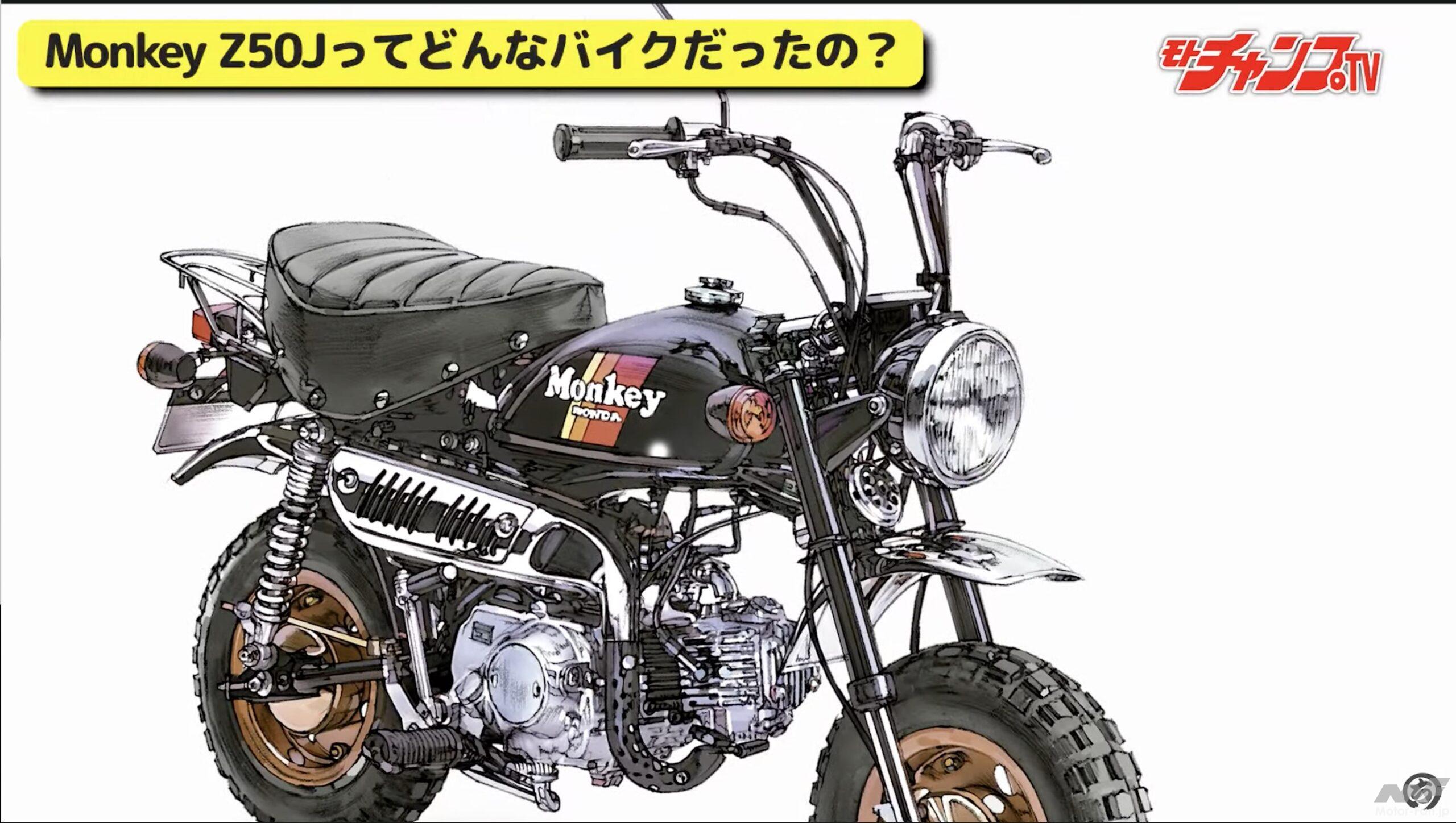 あなたにとってのモンキーはどのモンキー？ Z50J生誕50周年記念！ 歴史